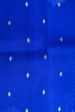 Lapis Blue Sona Roopa Breezy Organza  Handwoven Banarasi Saree