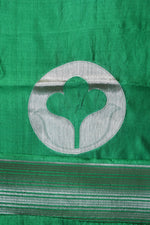 Forest Green Motif Soft Silk  Handwoven Banarasi Suit