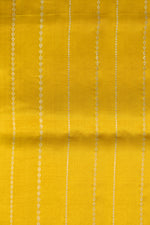 Honey Yellow Motif Katan Silk Handwoven Banarasi Saree