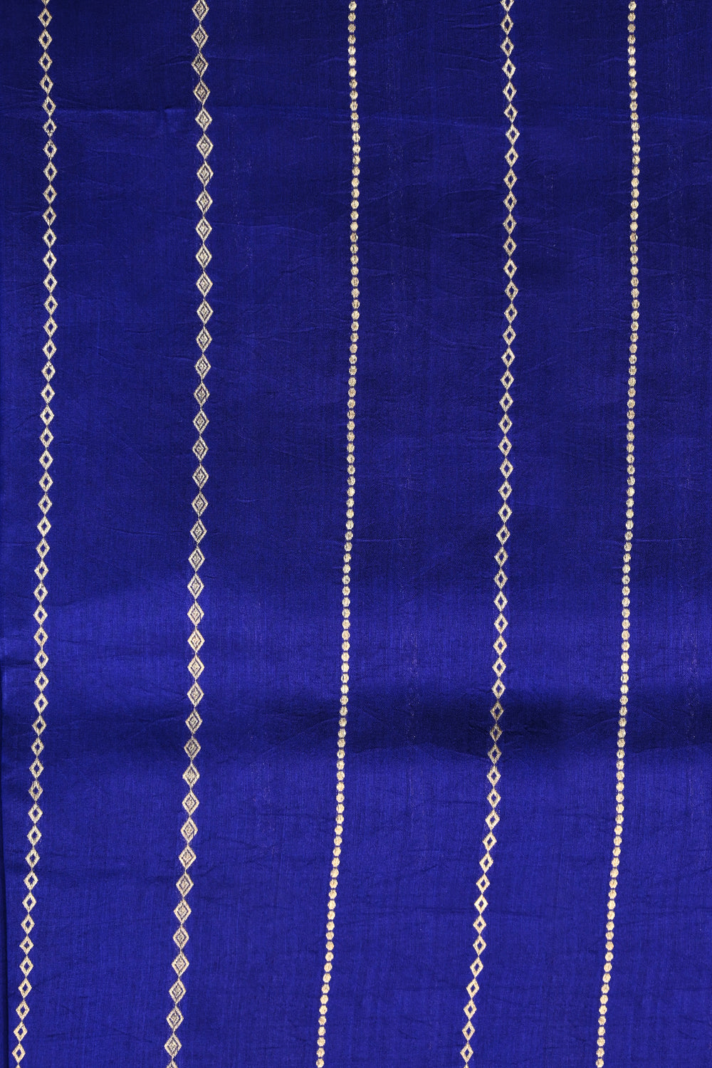 Royal Blue Motif Katan Silk Handwoven Banarasi Saree