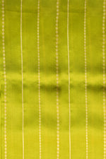 Lime Green Motif Katan Silk Handwoven Banarasi Saree