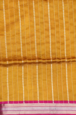 Rose Red Motif Katan Silk Handwoven Banarasi Saree