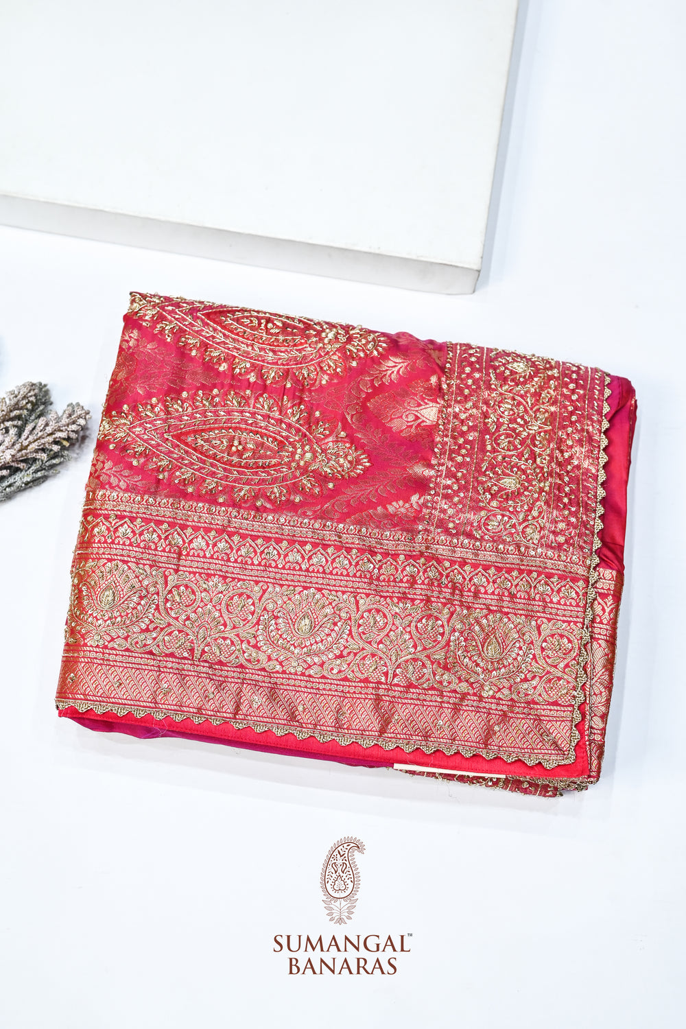 Magenta Pink Kanjivaram Katan Silk Handwoven Banarasi Saree