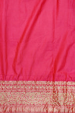 Magenta Pink Kanjivaram Katan Silk Handwoven Banarasi Saree