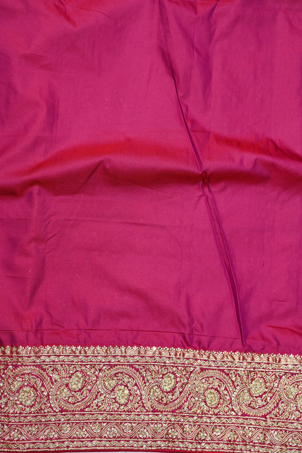 Magenta Purple Kanjivaram Katan Silk Handwoven Banarasi Saree