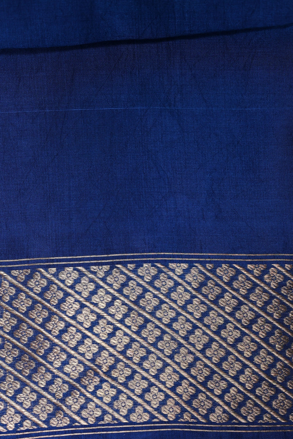 Handwoven Blue Banarasi Katan Silk Co-ord Set