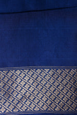 Handwoven Blue Banarasi Katan Silk Co-ord Set