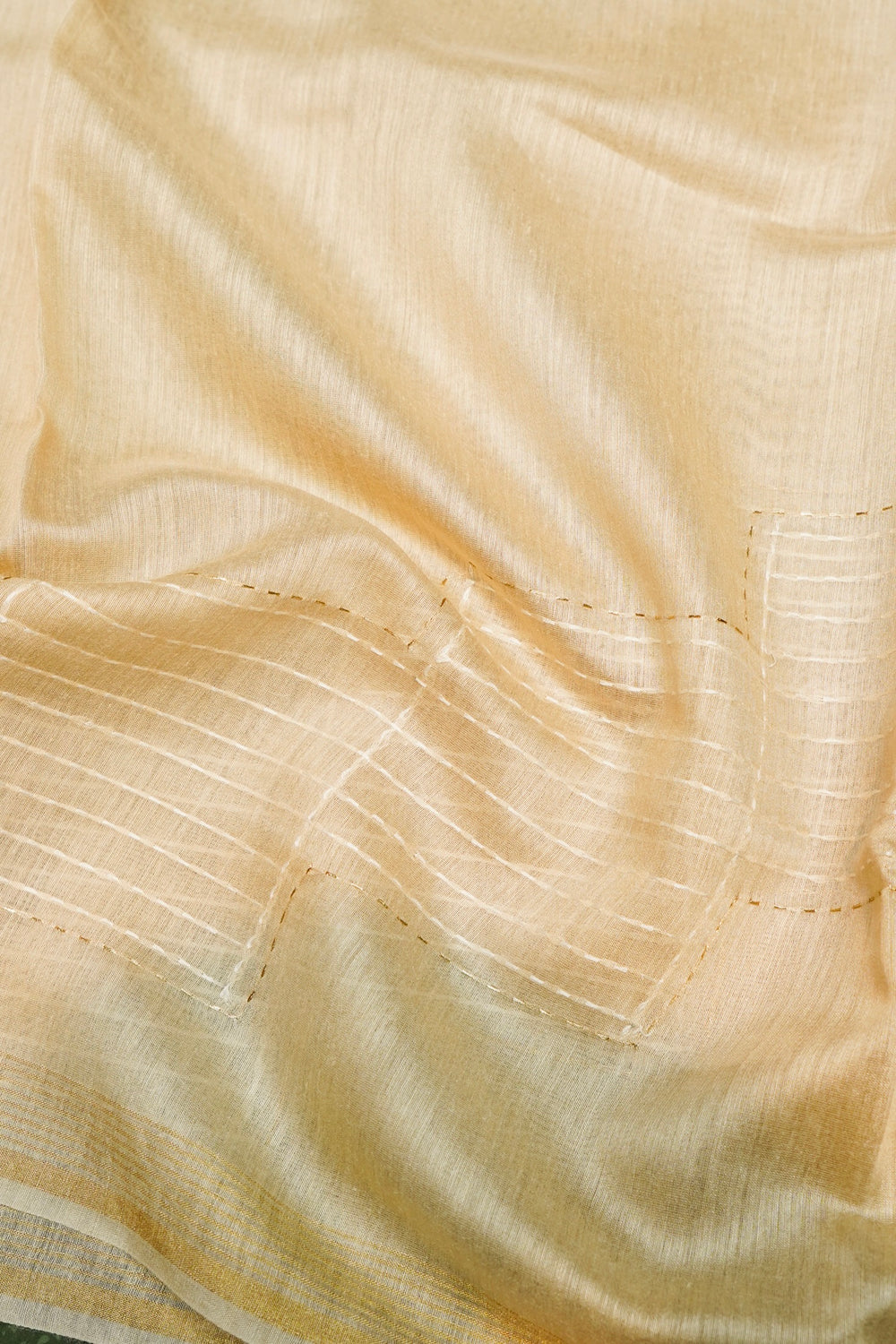 Designer Off White Moonga Silk Suit