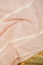 Designer Pastel Pink Cotton Silk Suit