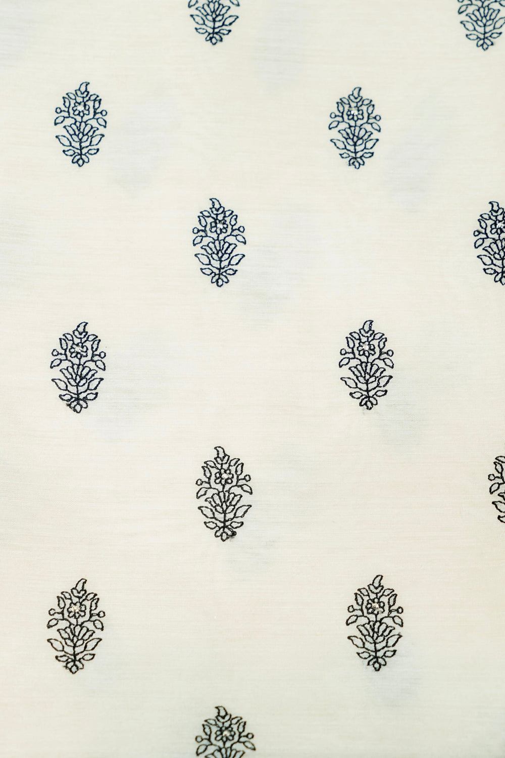 Designer White Tussar Silk Suit