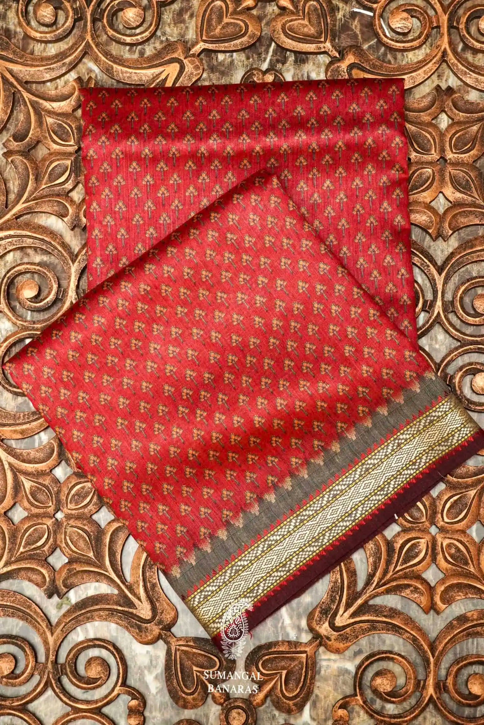 FANCY BANARASI SOFT SILK SAREE 4304