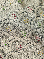 Handwoven Black Banarasi Katan Silk Saree