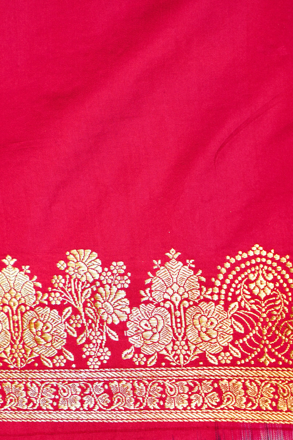 Handwoven Pink Banarasi Katan Silk Saree