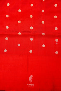 Handwoven Cocoa Brown Banarasi Shikargah Katan Silk Saree