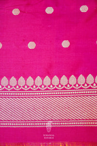 Handwoven Yellow Banarasi Katan Silk Saree