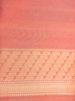 Handwoven Candy Floss Banaras Rangkat Katan Silk Saree