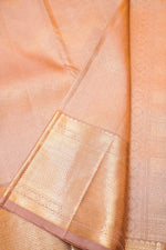 Handwoven Onion Pink Banarasi Kanjivaram Silk Saree