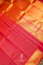 Handwoven Red Kanjivaram Katan Silk Saree