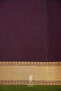 Handwoven Beet-root Kanjivaram Katan Silk Saree