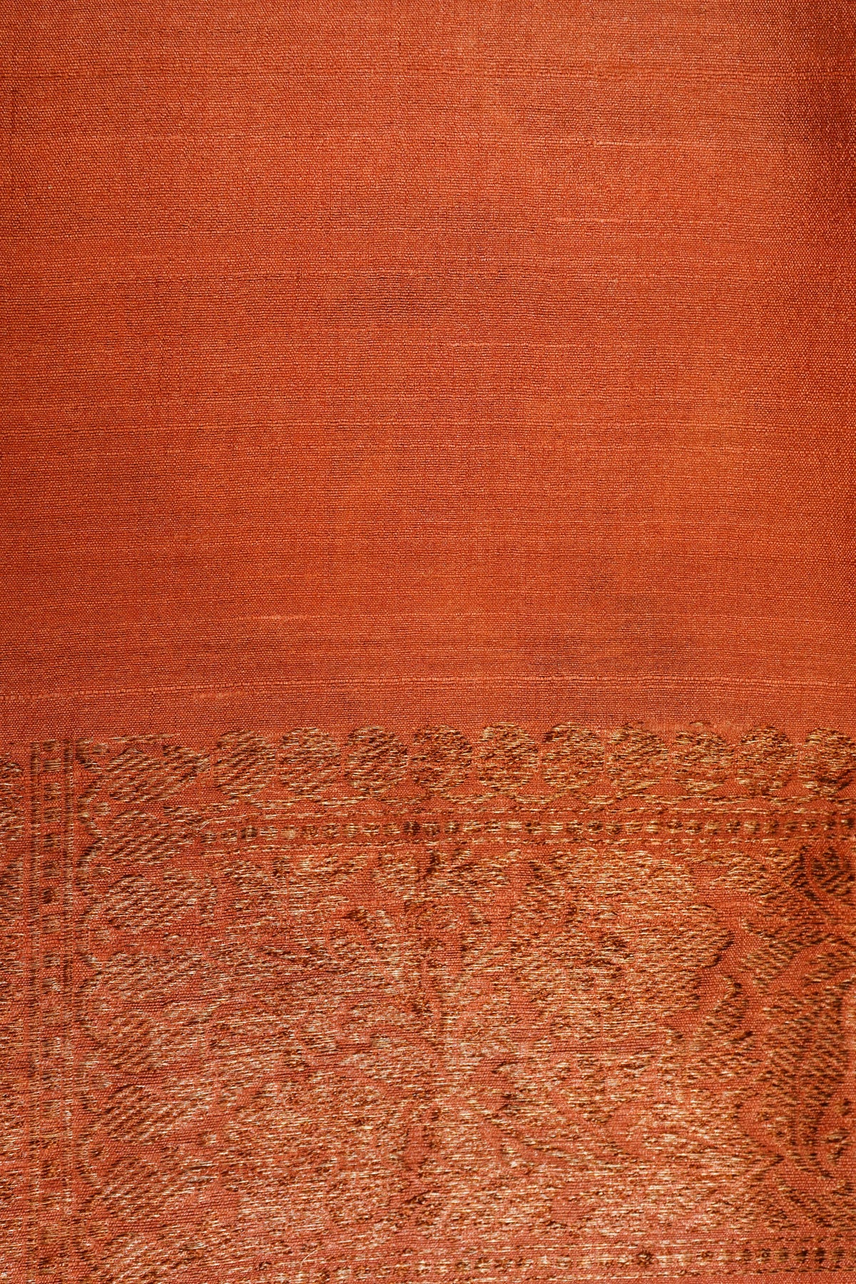 Designer Peach  Tussar Silk Saree