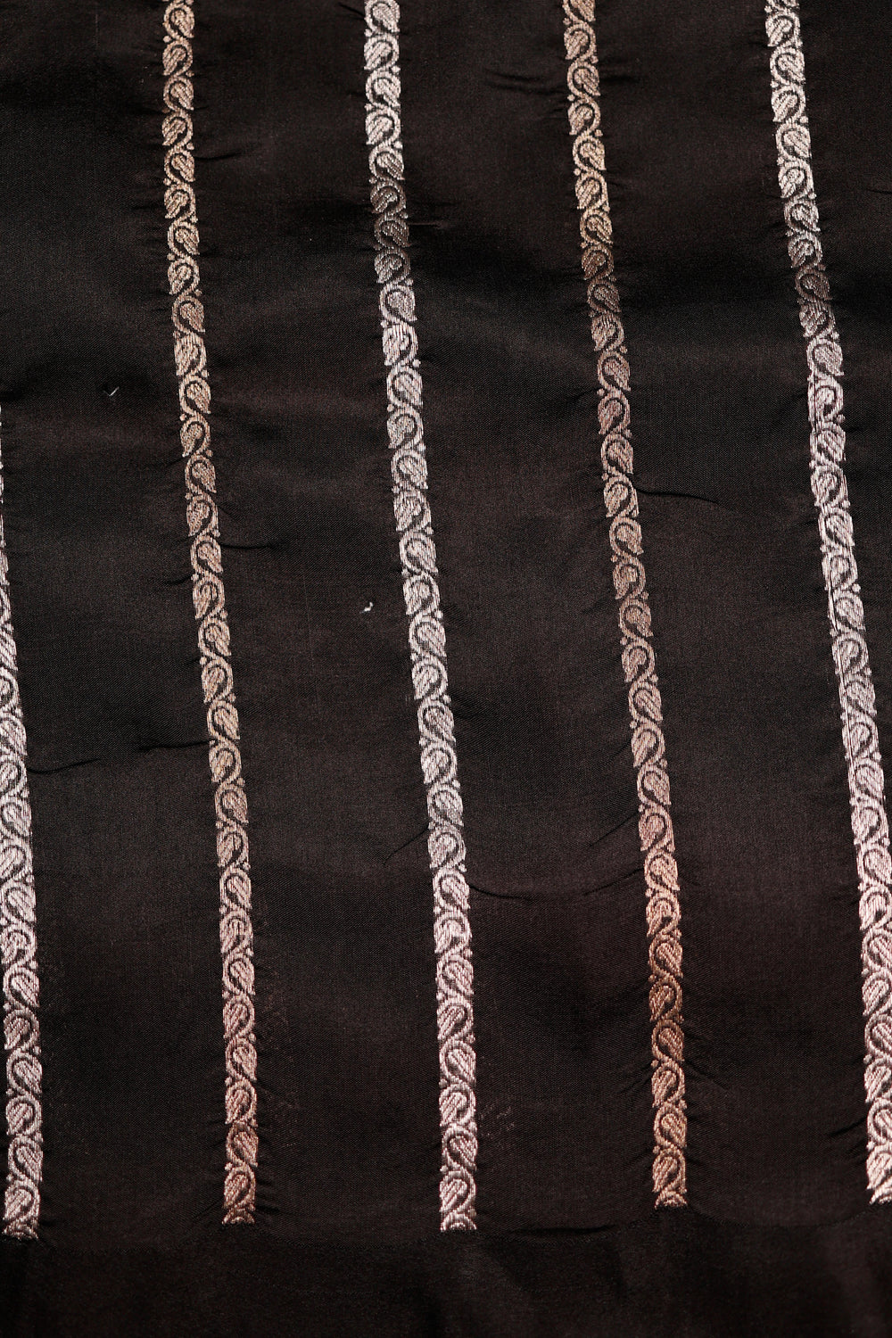 Designer Black & Red Banarasi Katan Soft Silk Saree