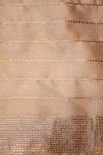 Designer Cream Pure Silk Saree