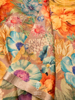 Handwoven Banarasi Printed Tussar Silk Saree