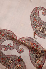 Designer Off White Banarasi Katan Silk Saree