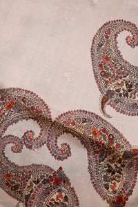 Designer Off White Banarasi Katan Silk Saree