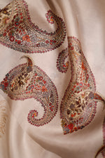 Designer Off White Banarasi Katan Silk Saree