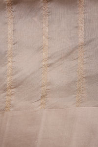 Designer Off White Banarasi Katan Silk Saree