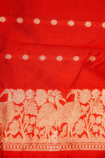 Handwoven Teal Blue Banarasi Shikargah Katan Silk Saree