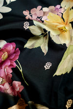 Designer Black Banarasi Katan Silk Saree