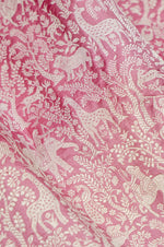 Handwoven Pink Banarasi Katan Silk Saree