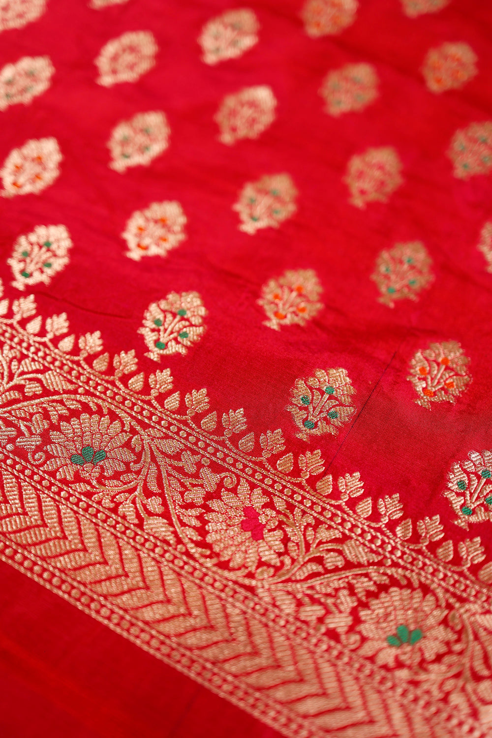 Handwoven Pink Banarasi Katan Silk Suit