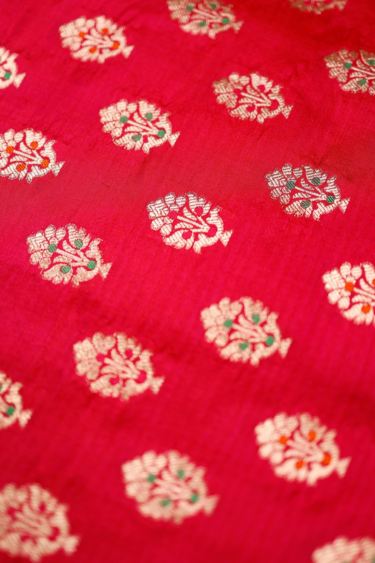Handwoven Pink Banarasi Katan Silk Suit