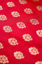 Handwoven Pink Banarasi Katan Silk Suit