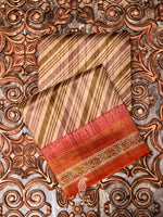Handwoven Banarasi Tussar Silk Saree