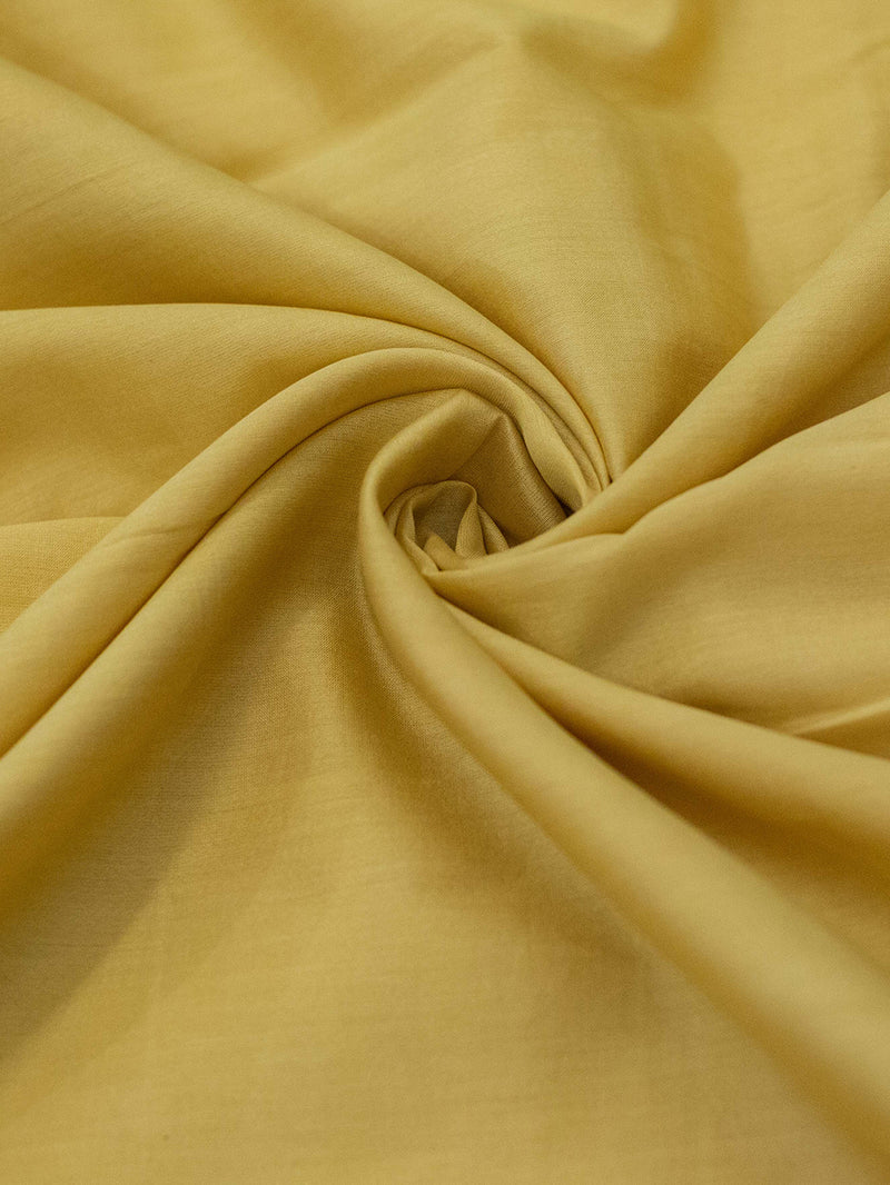 Handwoven Olive Yellow Banarasi Linen Suit