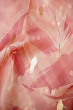 Handwoven Peach Banarasi Organza Saree