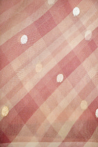 Handwoven Peach Banarasi Organza Saree
