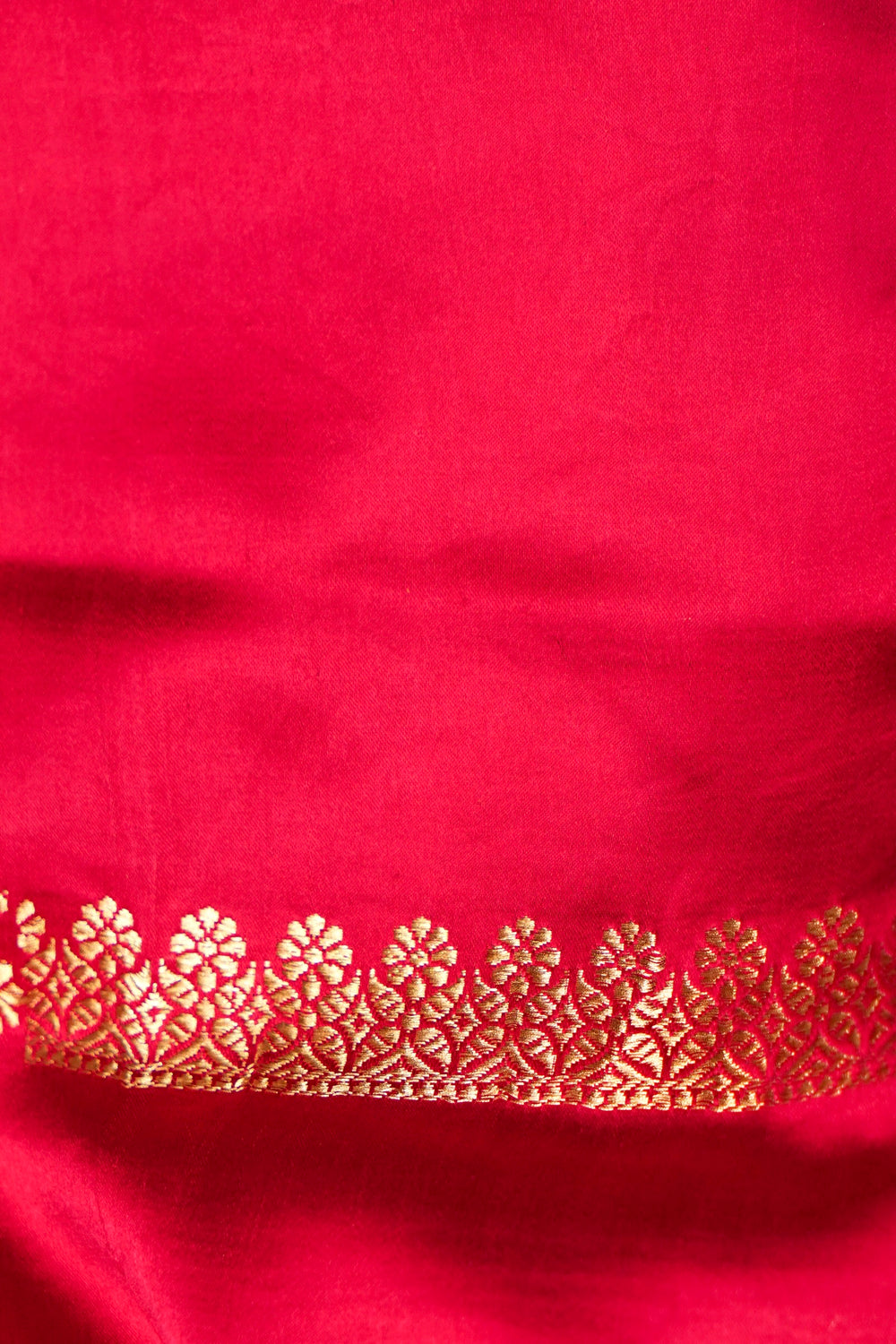 Handwoven Pink Banarasi Katan Silk Saree