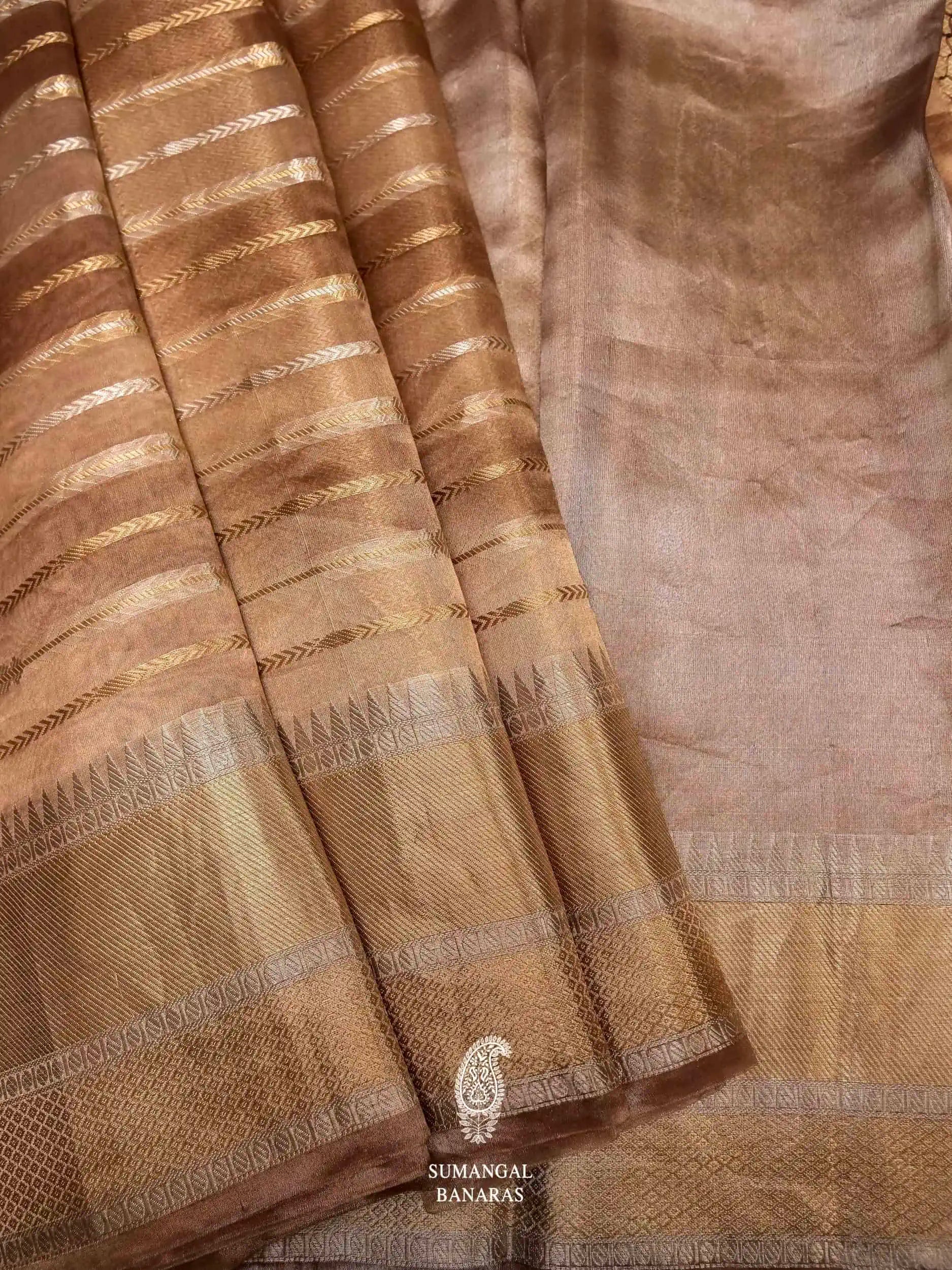 Kanchipuram/kanchivaram Handloom Pure Tissue Silk Saree Double Shade Silk  Mark Certified Ships From California - Etsy