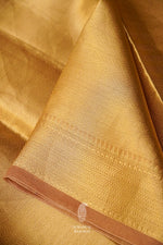Handwoven Banarsi Flexing Gold Tissue Silk Saree