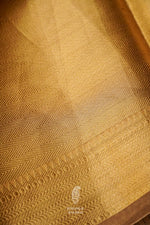 Handwoven Banarsi Flexing Gold Tissue Silk Saree