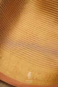 Handwoven Banarsi Tuba Gold Tissue Silk Saree