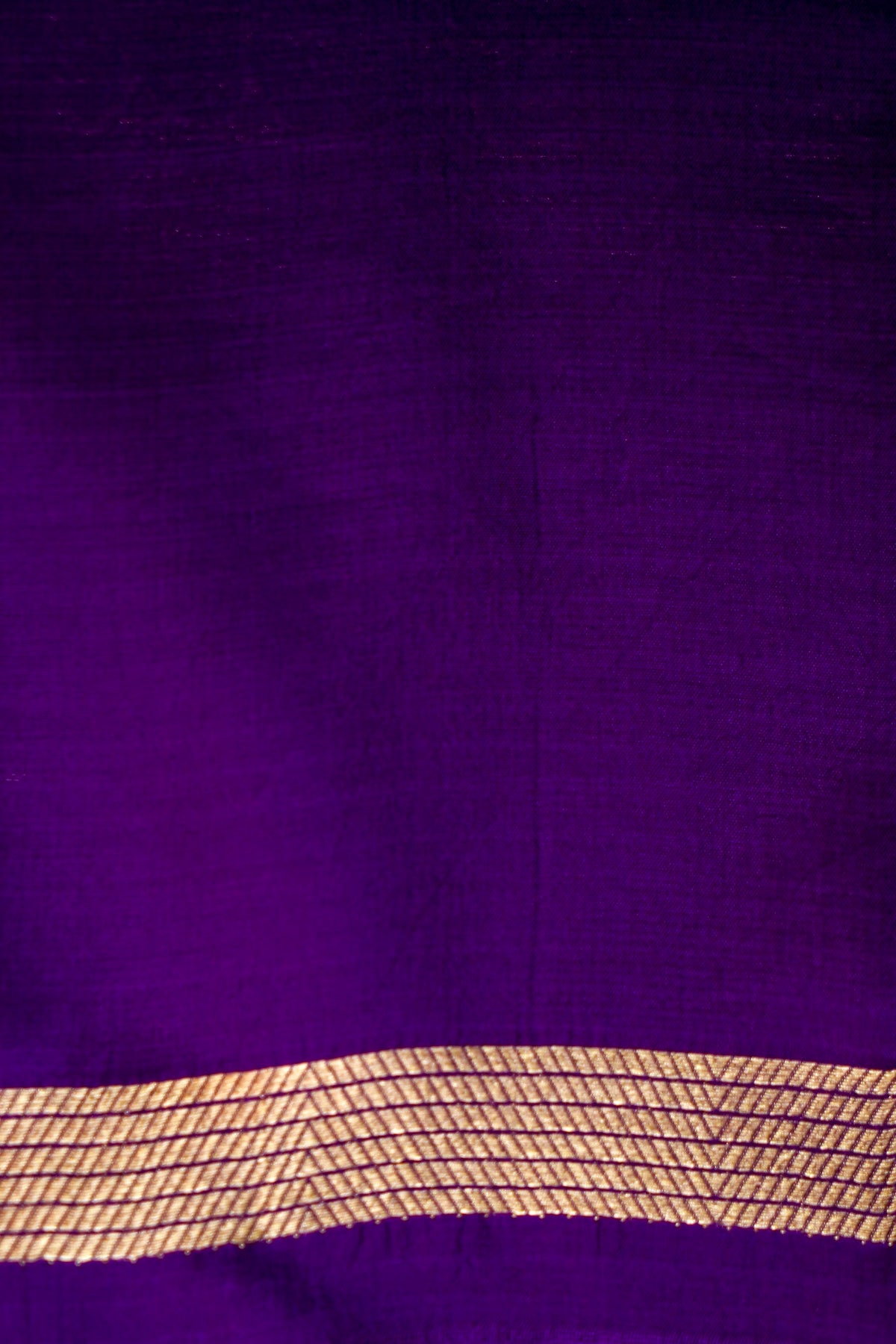 Handwoven Purple Banarasi Katan Soft Silk Saree