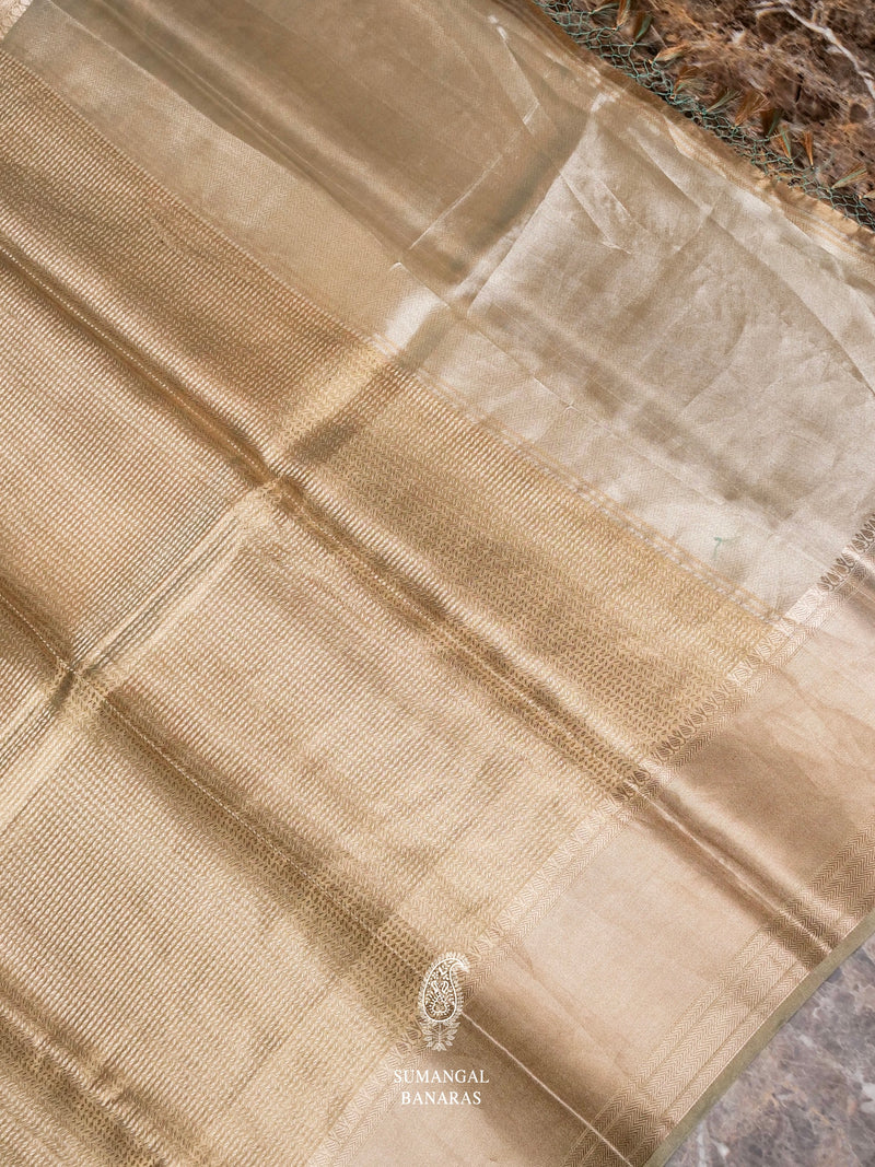Handwoven Banarasi Tissue Saree