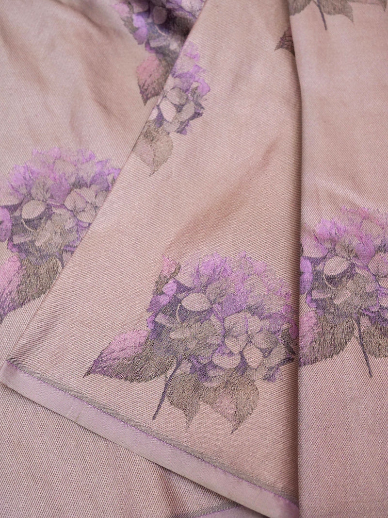 Handwoven Lavender Banarasi Katan Silk Saree