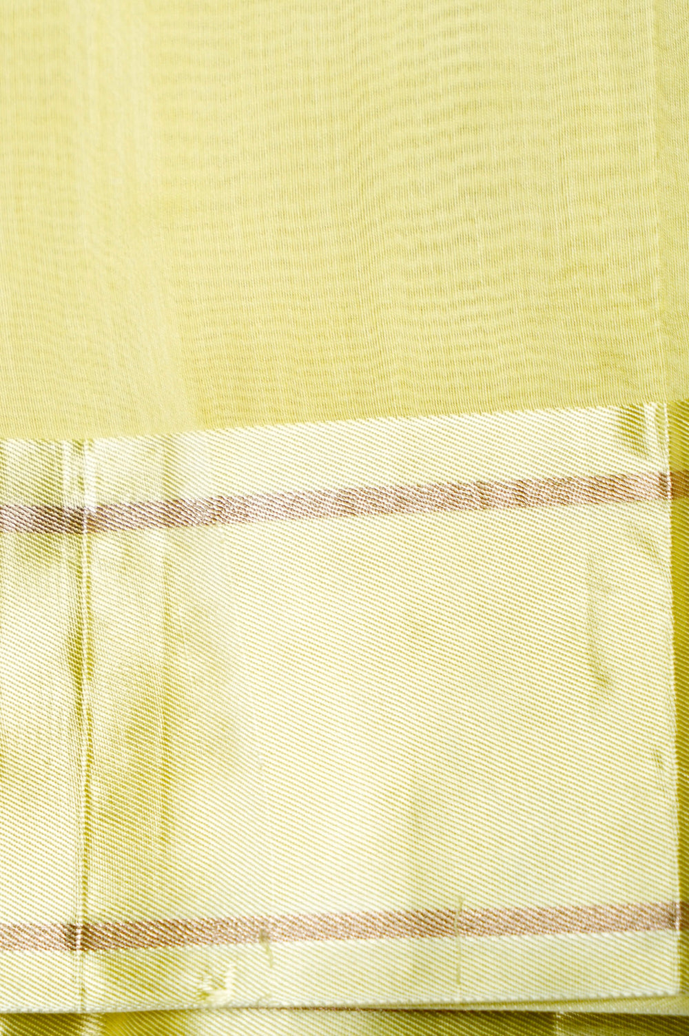 Handwoven Lemon Yellow Banarasi Katan Soft Silk Saree